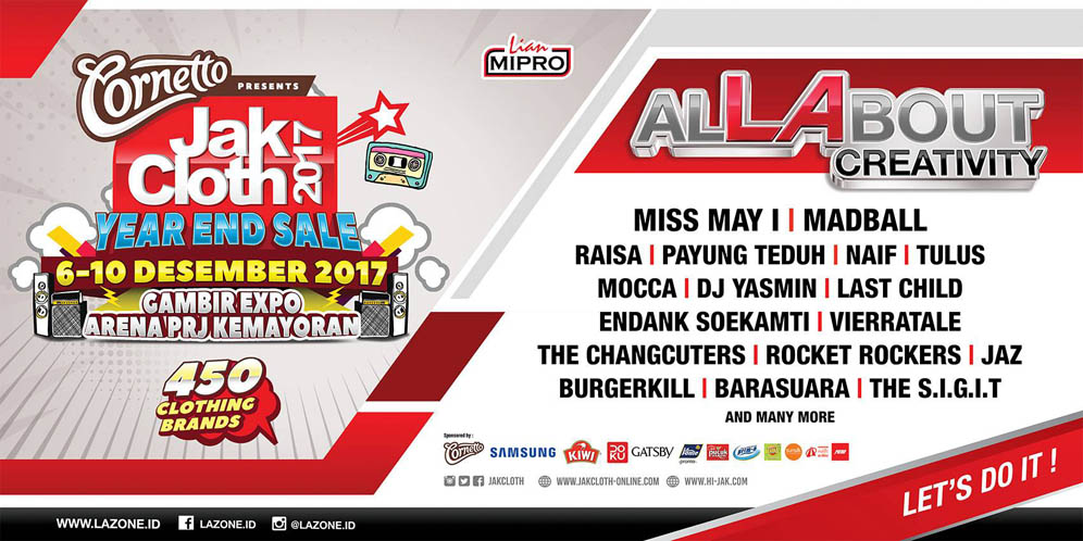 Yuk Belanja Ditemani Raisa di JakCloth 2017 Year End Sale! thumbnail